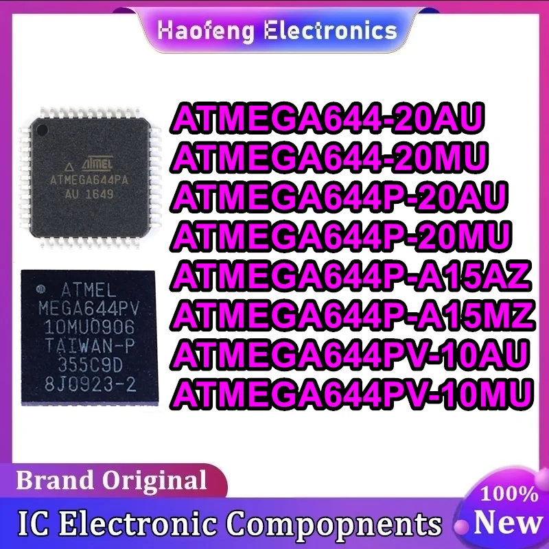 ATMEGA644-20AU ATMEGA644-20MU ATMEGA644P-20AU ATMEGA644P-20MU ATMEGA644P-A15AZ ATMEGA644P-A15MZ ATMEGA644PV-10AU ATMEGA644PV-10M