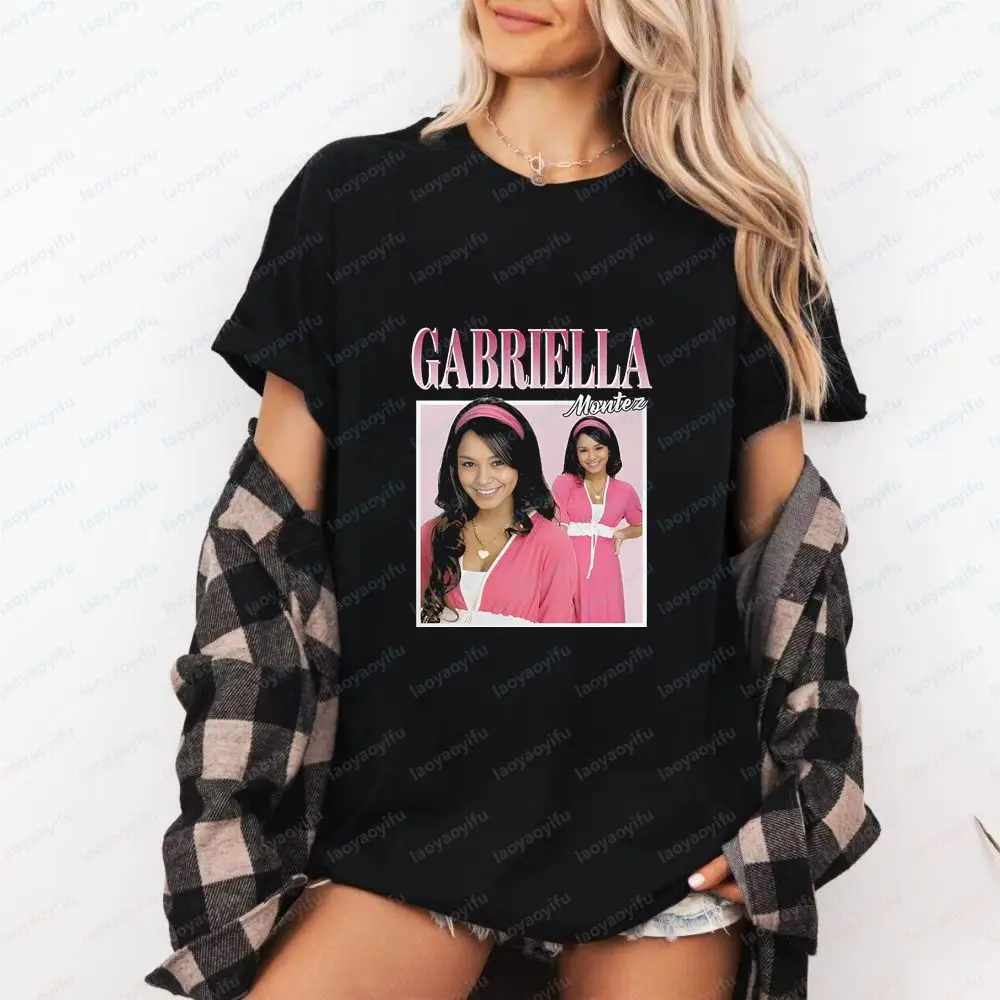 Gabriella Montez - Unique Fashion Summer Casual Trendy Multi-Purpose Men's and Women's Round-neck T-Shirt