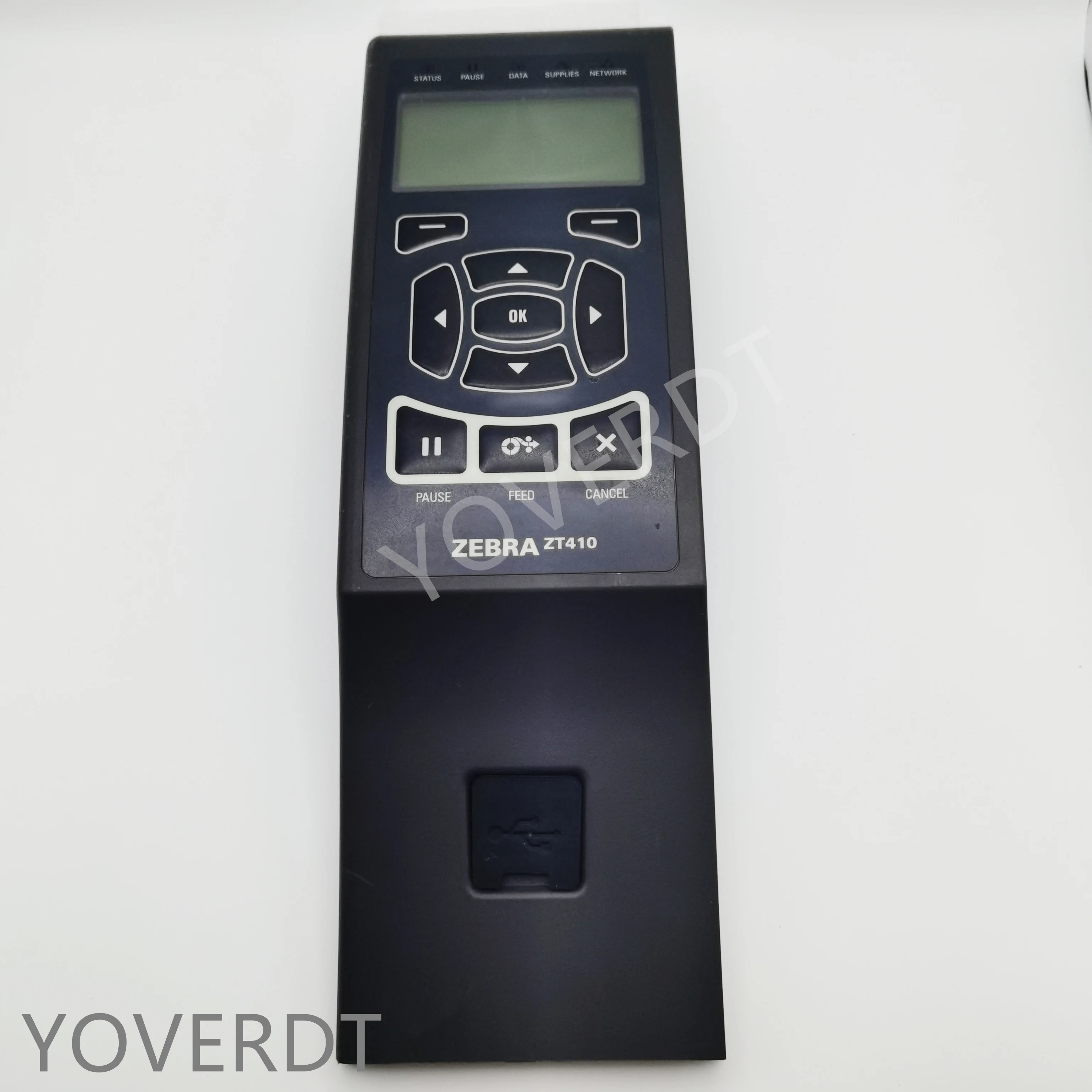 

Оригинальный дисплей/панель управления для Zebra ZT410 с корпусом, аксессуары для принтера штрих-кода P1053204-001, используется и хорошо