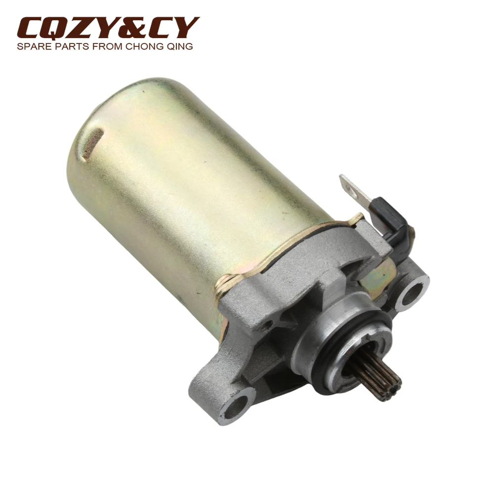 Scooter 10 Teeth Electric Starter Motor For Derbi Atlantis Boulevard 50 GPR Nude Senda R DRD Pro 50cc 4T 96921R 246390080