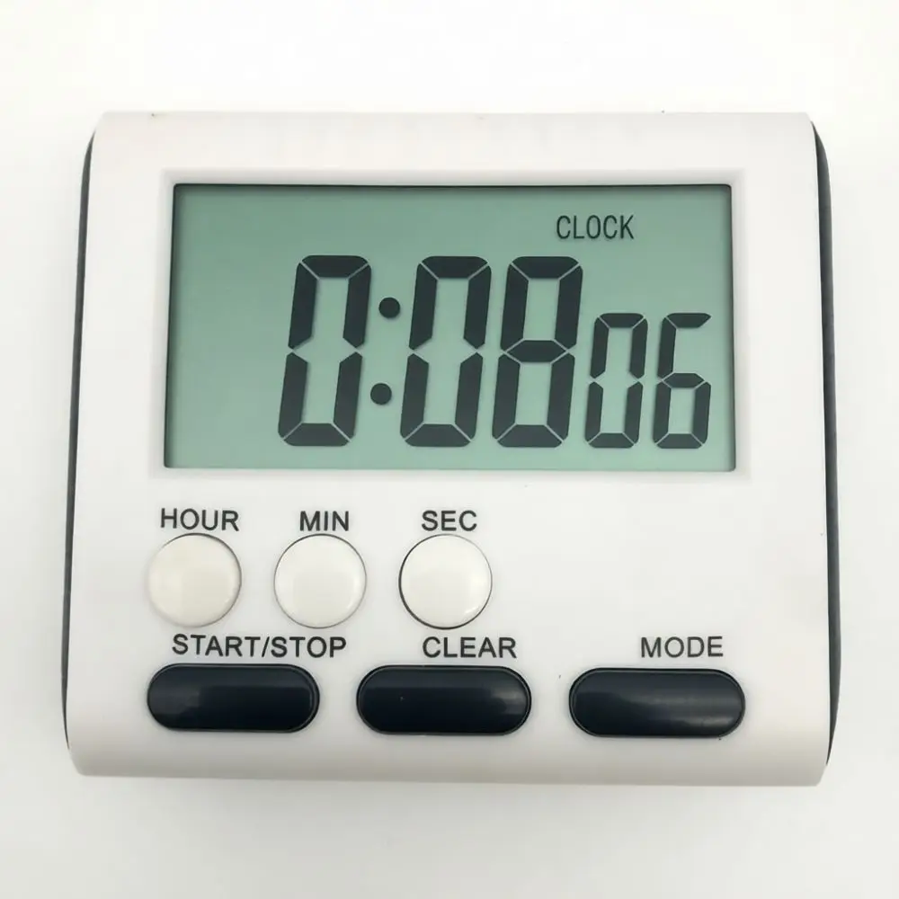 Digital Countdown Timer Multifunctional Electronic Alarm Clock For Kitchen Cooking Study Time Organization Tool High Efficiency