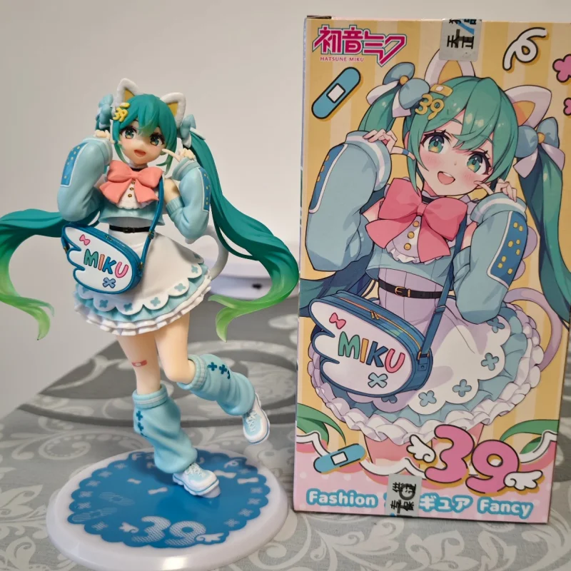 オリジナル-タイトー-ファッション-ピアプロ-ボーカロイド-初音ミク-ファンシーver-pvc製アニメフィギュア-アクションフィギュア-コレクタブルモデル-キティ-子供のおもちゃ