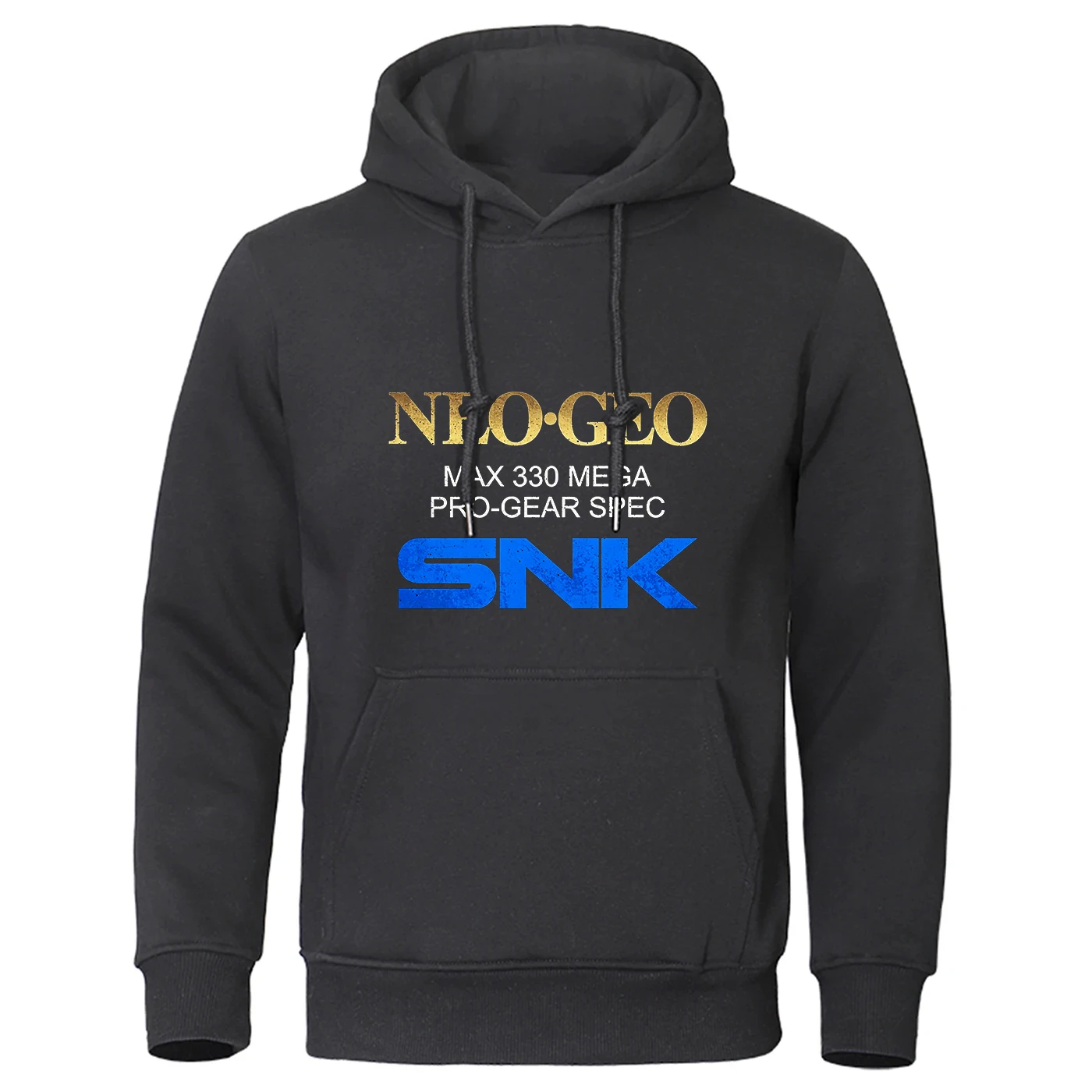 2026 Spring And Autumn Men's Premium Fabric Skin-friendly Hoodies Neo Geo Pro Gear Spec Graphics Logo Print Leisure Hooded Coat