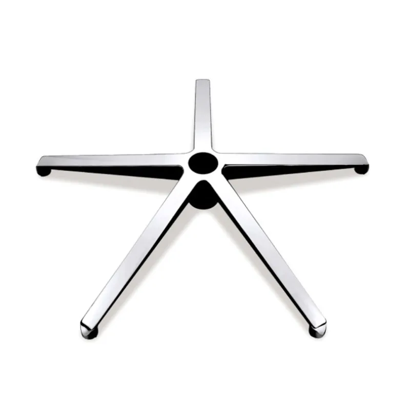 For Aluminum Alloy Five-claw Foot Chassis Modern Simple Office Chair Five-star Tripod Rotating Chair Aluminum Alloy Feet