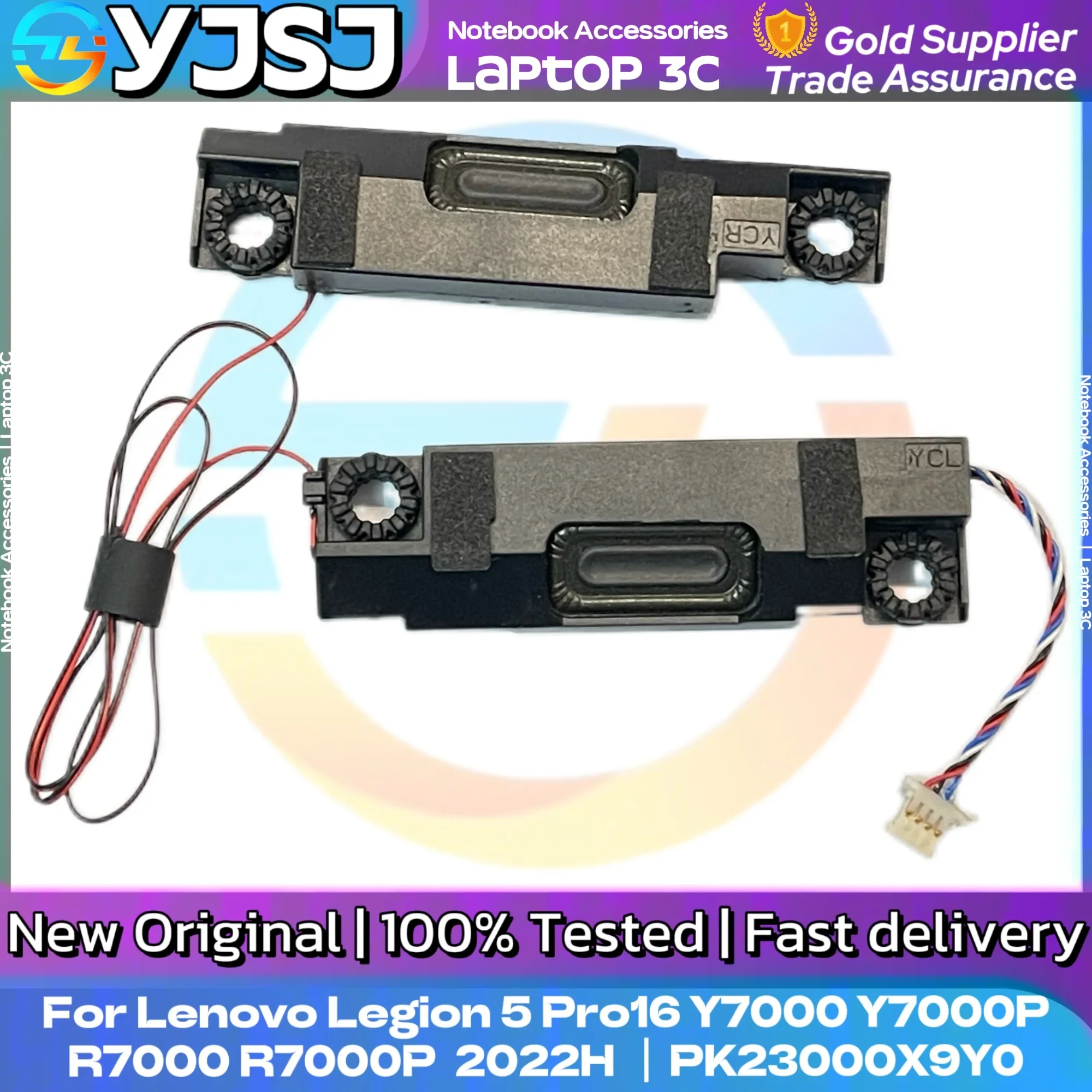 New Original Laptop Speaker For Lenovo Legion Y7000 Y7000P R7000 R7000P 5-15ARH 5-15IMH05H Y550-15 (2020H ) Built in horn audio - view 4