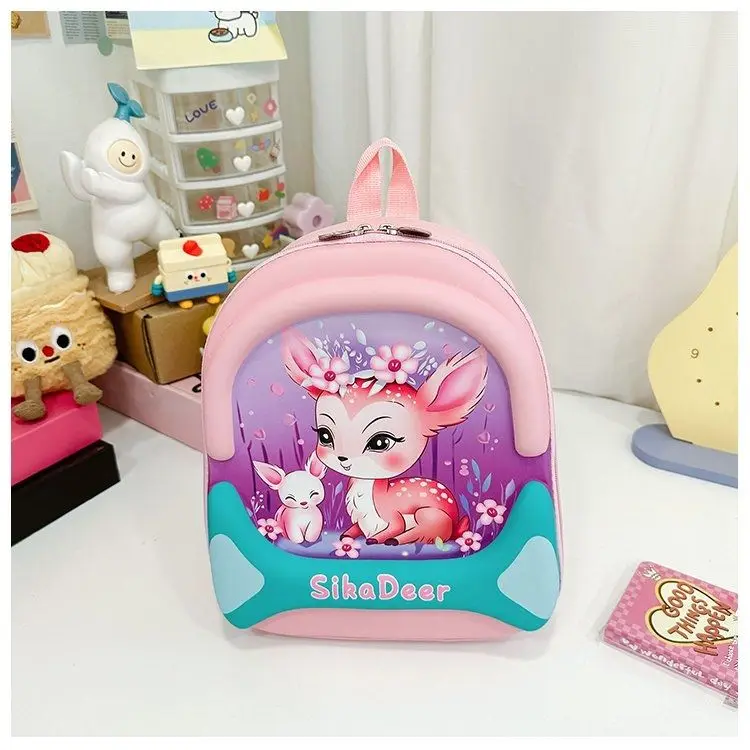 

Student Bag Boys Girls Lightweight Backpack Fashionable Children's Cartoon Adjustable Backpack Large Capacity