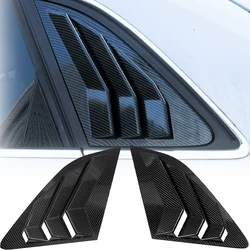 Fit for Audi A3 8V Sportback 2014 2015 2016-2019 Rear Side Window Blind Shutter Louver Cover Trim Car Accessories