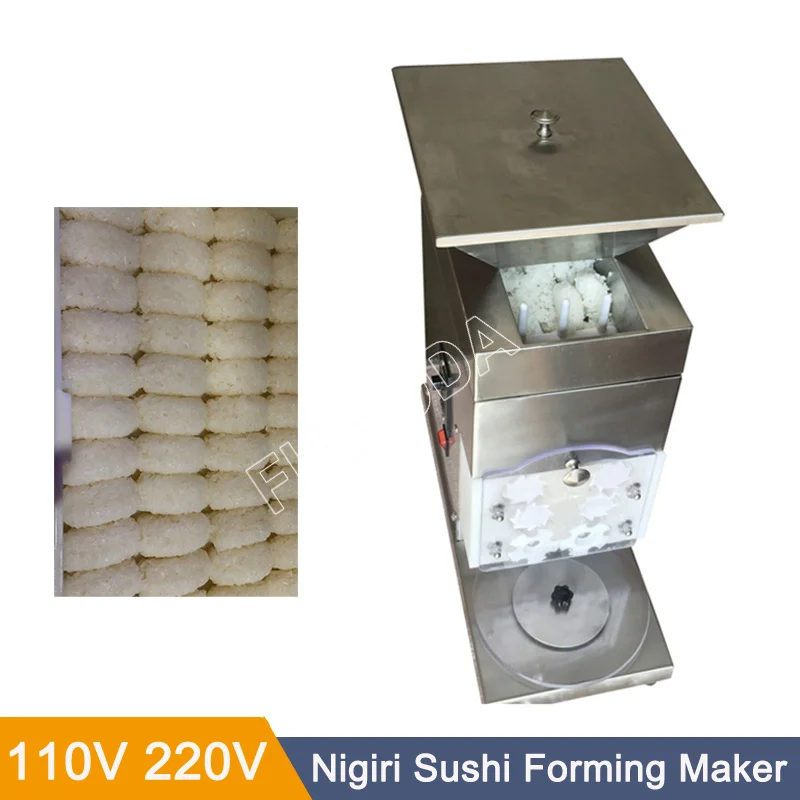 

Commercial Electric Nigiri Sushi Forming Maker Automatic Seaweed Rice Ball Making Machine Hot Sale