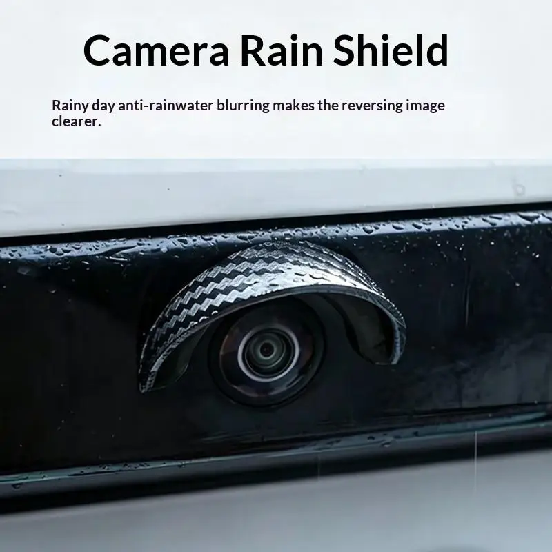 New 1/2/4Pcs Car Camera Lens Protector Backup Rear View Camera Cover 360° Camera Guard Anti Scratch Waterproof Dustproof