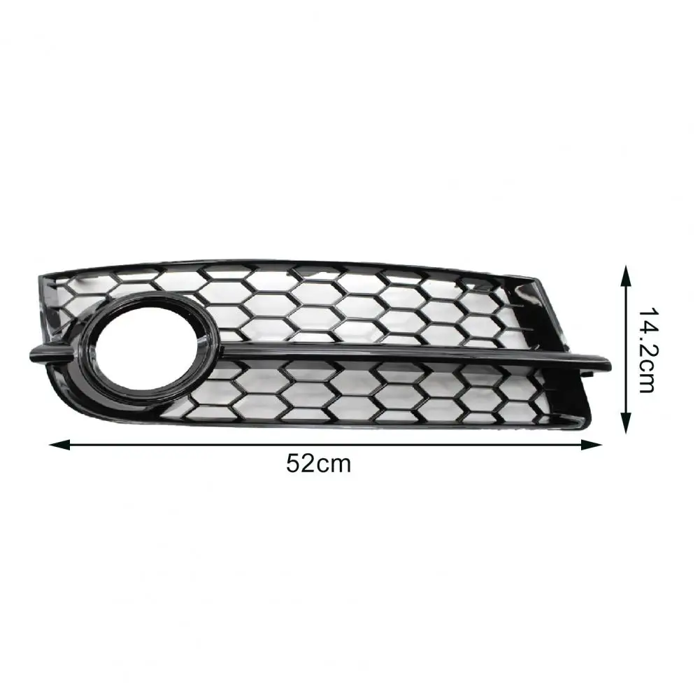 Anti-scratch Gloss Black Honeycomb Black Fog Lamp Cover 8J0807682 8J0807681  for Audi TT 07-10