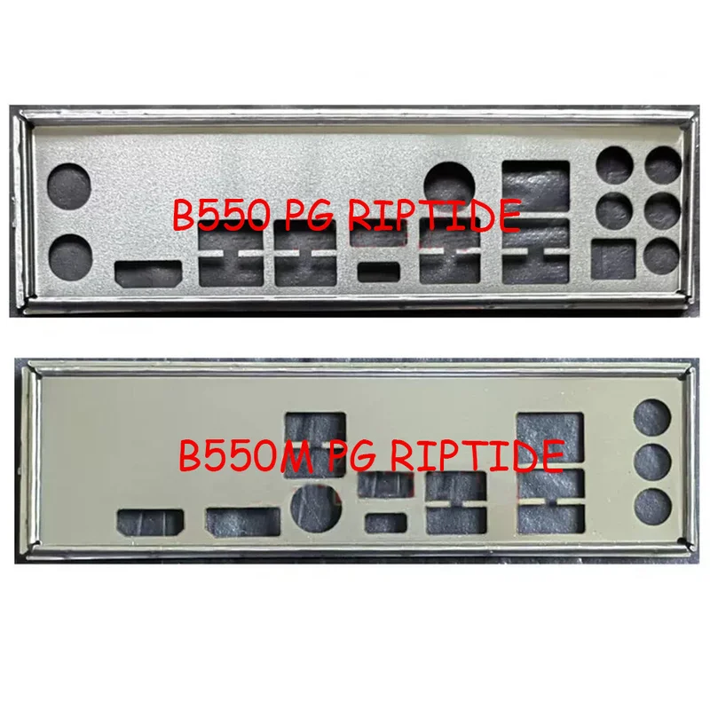 OEM Replacement For ASRock B550 PG RIPTIDE, B550M PG Riptide I/O Shield BackPlate Blende Bracket
