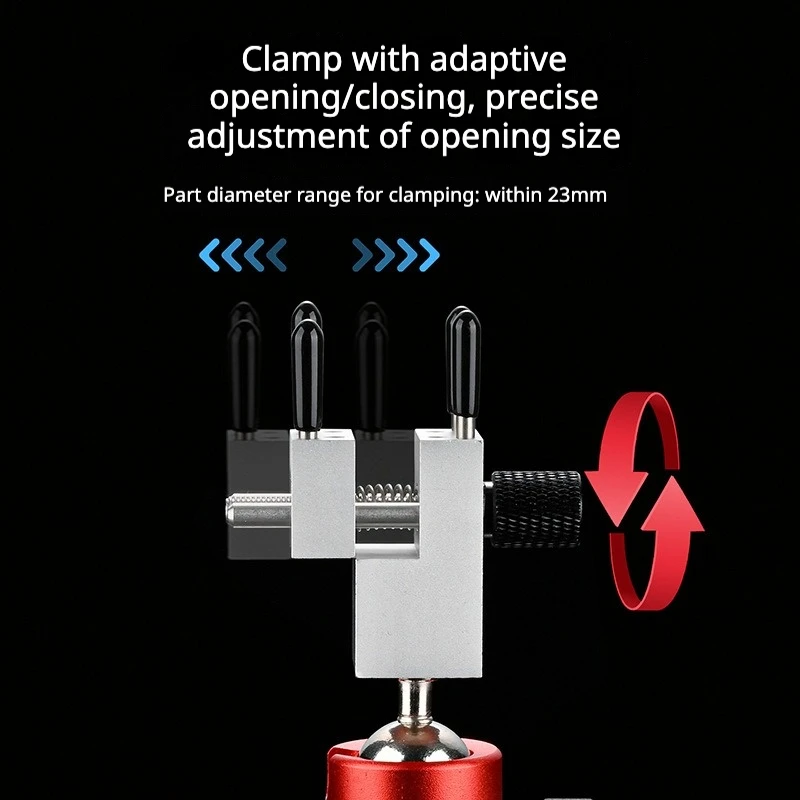 MS-093 Handheld 360° Rotating Universal Vise Precision Mini Clamp for Gundam Military Model Figure Hobby DIY Painting Assembly