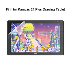 Protective Film for Huion KAMVAS 24 Plus Graphics Tablet Dsplay, Like Draw on Paper Protector for Digital Drawing Pen Tablet