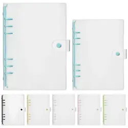 Desk Storage Storage File Stationery A5A6 Notebook Binder Binder Pockets Transparent Folders