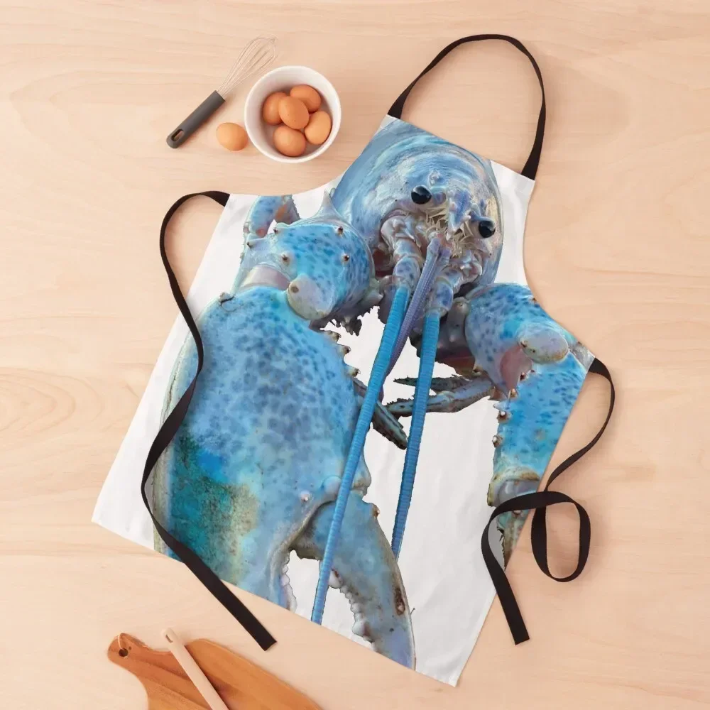 blue lobster jumpscare Apron Women's Kitchen Kitchen Household Items Apron