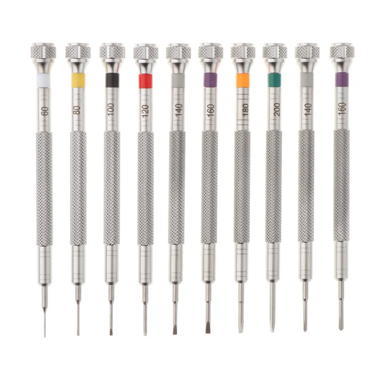 Watch Screwdriver Set Watch Repair Tools 10 Different Sizes Stainless Steel Watchmaker Screwdriver Set for Camera Eyeglass Phone