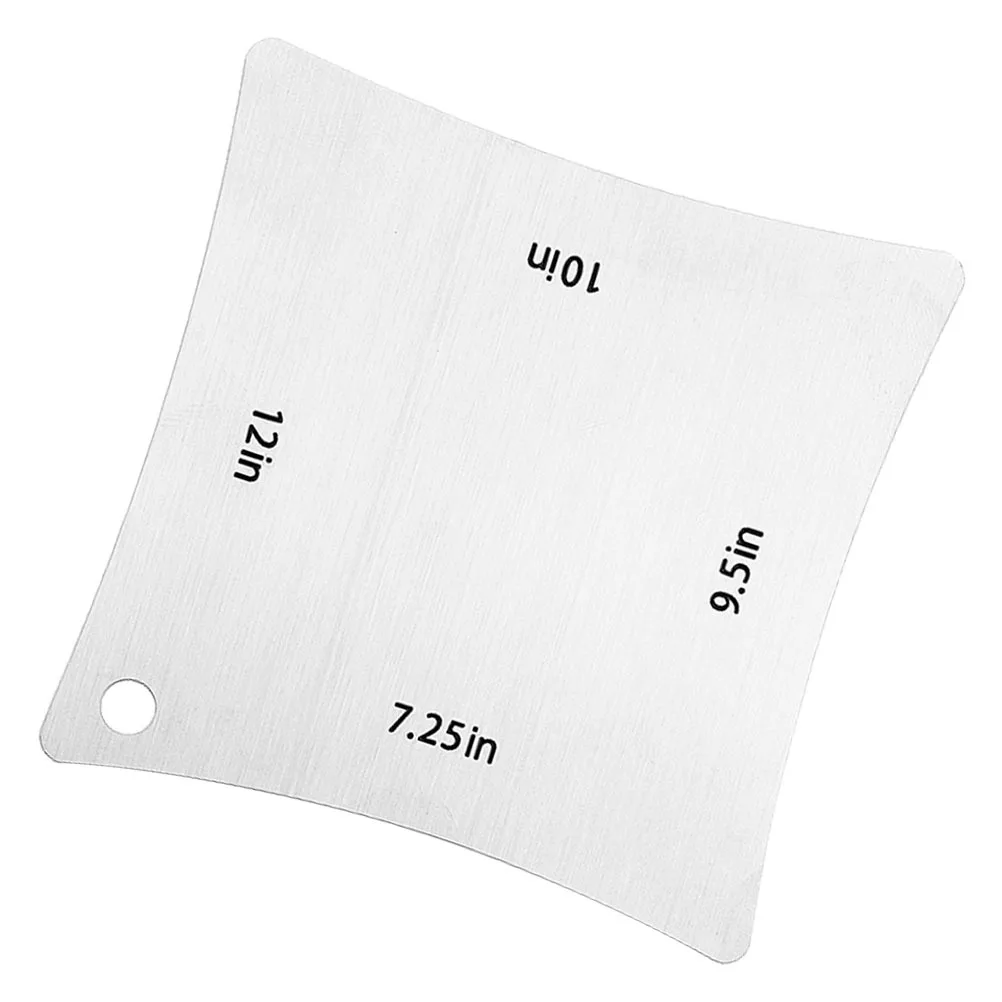 

Iron Guitar Fingerboard Fretboard Radius Gauge Durable Measuring Tool Guitar String Distance Gauge Luthier Tool