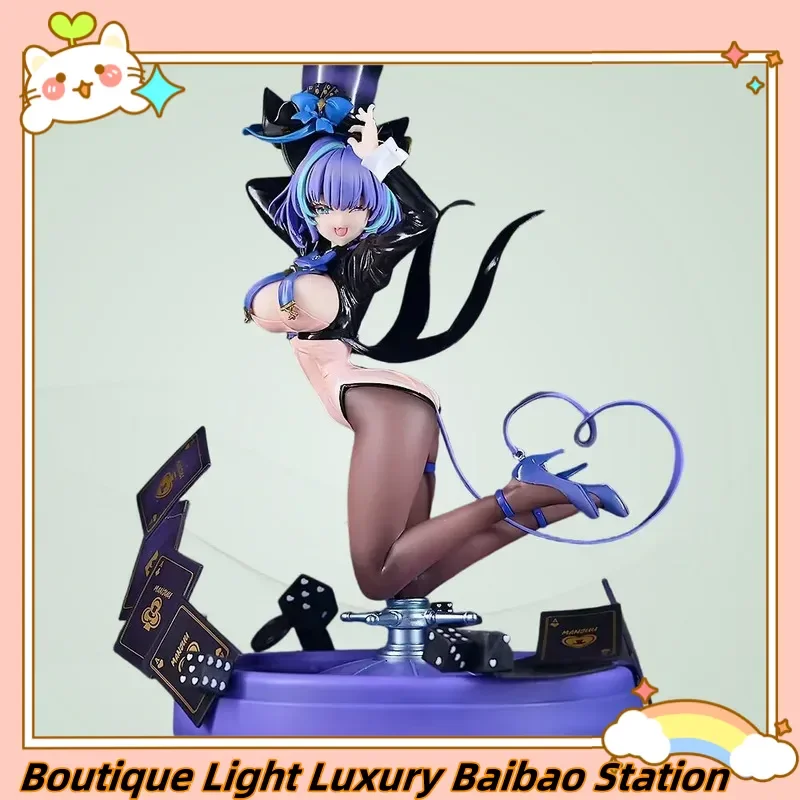 

Аниме-фигурка GK: Чешерский кот-магишка, приседающая, ПВХ, ручная работа, 23,5 см, коллекционная статуэтка, декор для игровой периферии