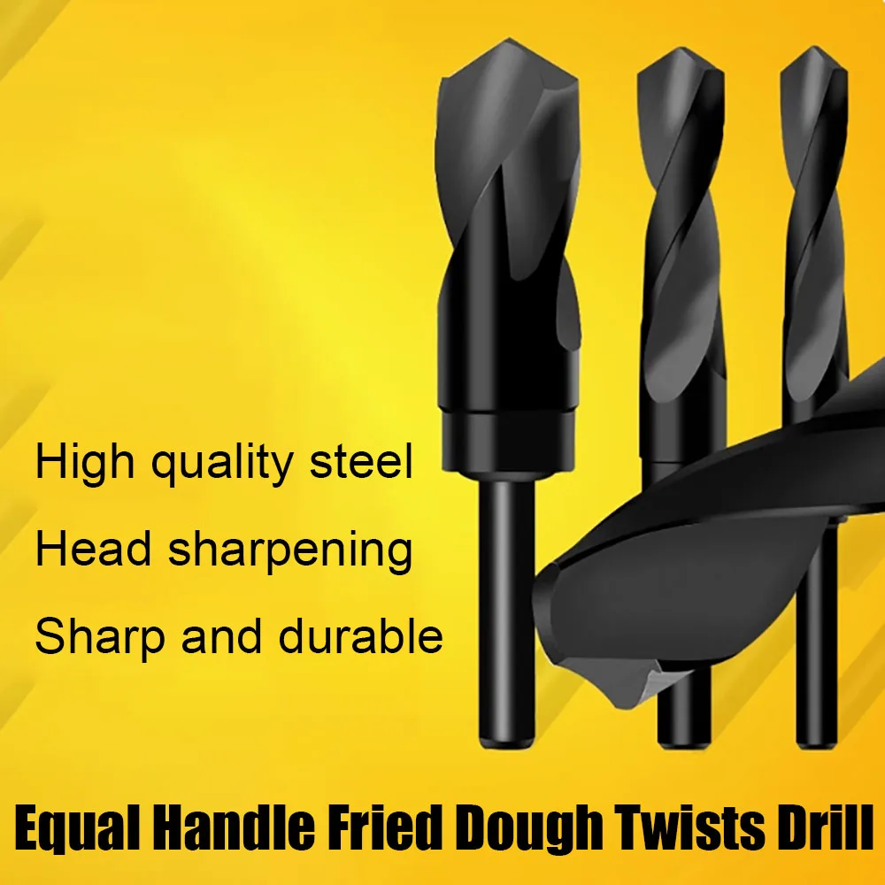 Twist Drill Bit 1PC 13mm-38mm 1/2" inch Dia Reduced Shank HSS Twist Drill Bit 13/14/15/16/17/18/19/20/21/22/23/24/25/28/30/32/35