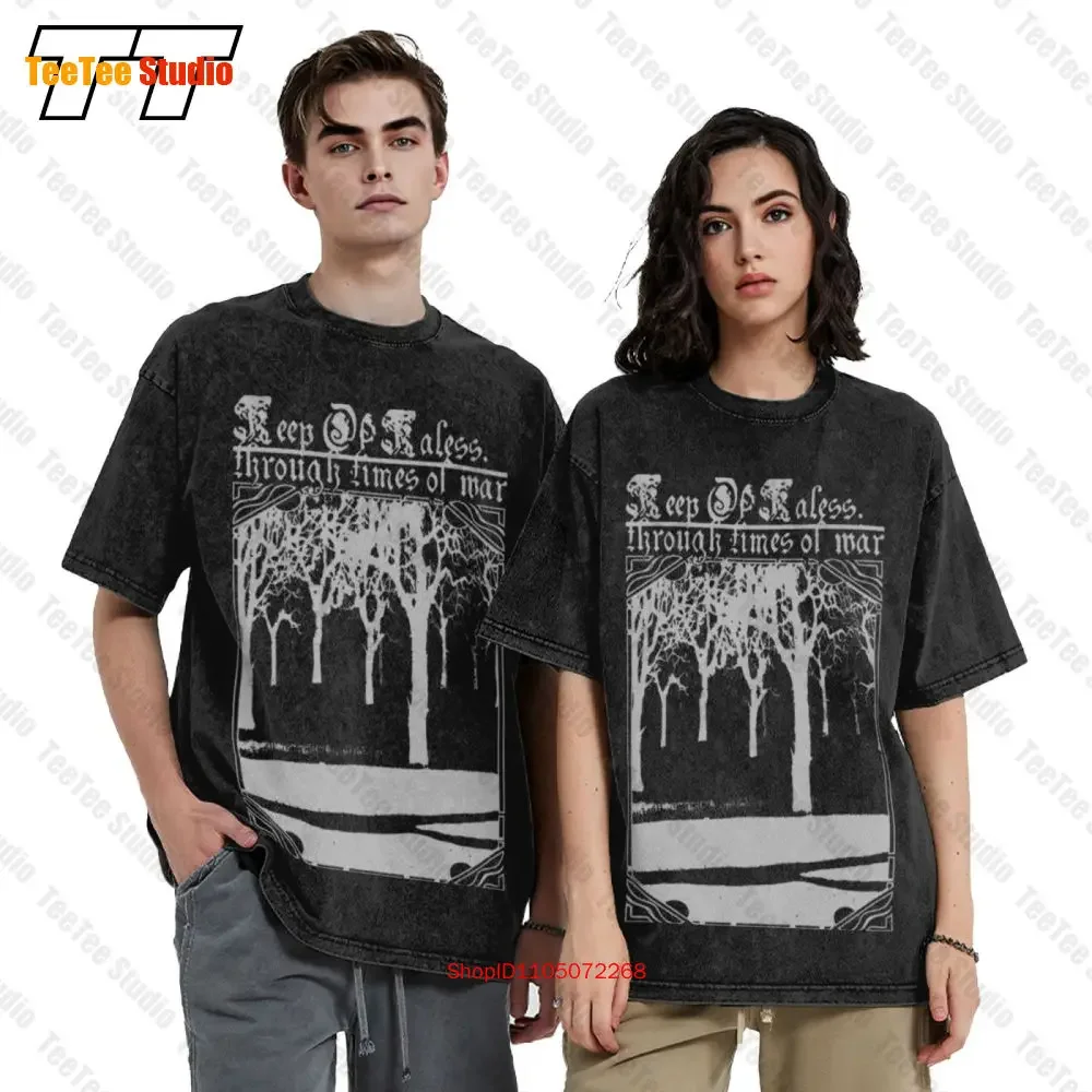 New Dtg Vintage Oversized T-Shirt Keep Of Kalessin Through Times U5HS