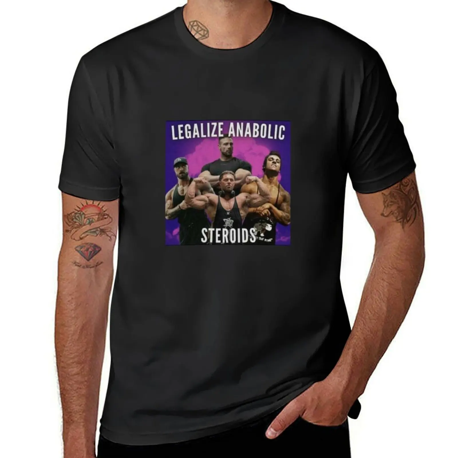 Legalize anabolic steroids T-Shirt funnys oversizeds animal prinfor boys mens champion t shirts