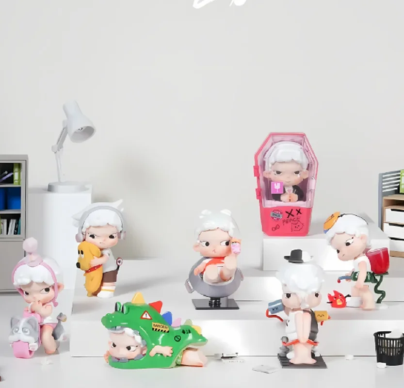 

Новинка в наличии Heyone Roll Office Crazy Art Catalog слепая коробка Kawaii фигурка украшение для рабочего стола девушка подарки-сюрпризы на день рождения