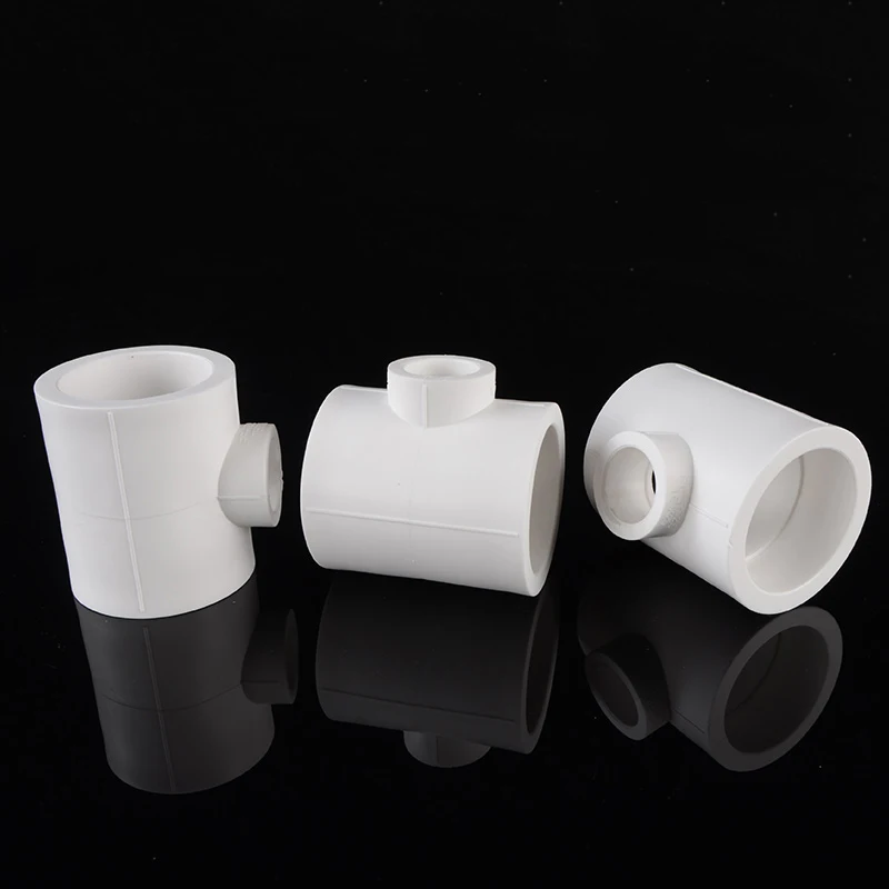 プラスチックパイプ継手T-3way,直径,チューブジョイント用コネクタ,アクセサリー,id,20mm, 25mm, 32mm, 40mm, 50mm, 63mm