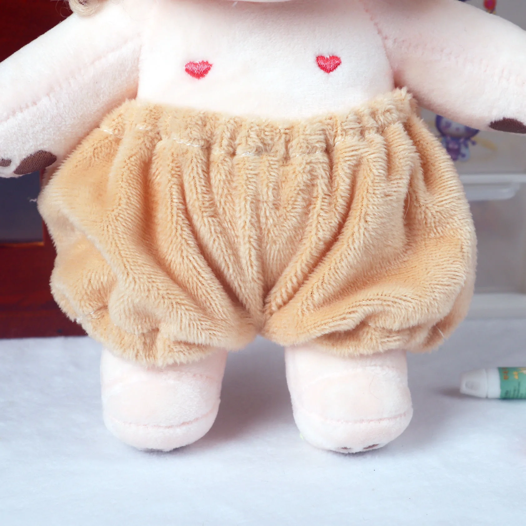 20 سنتيمتر ملابس دمى القطن (السراويل الداخلية) السراويل اليقطين السراويل مكافحة تسرب الأسهم دمية الملابس الداخلية ملابس دمى