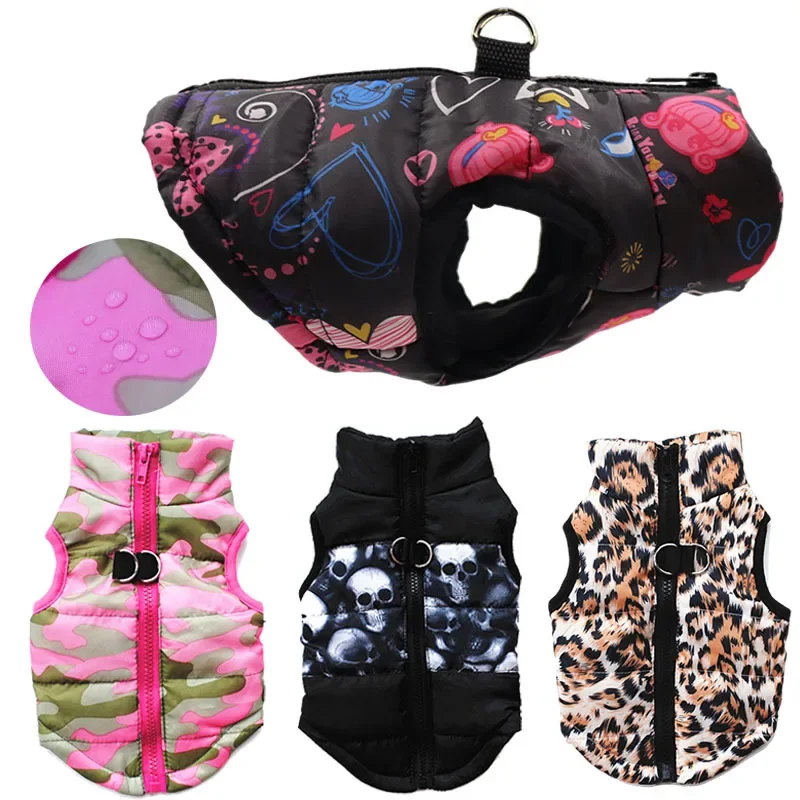 

Stylish and elegant waterproof dog coat for French Bulldog, Pug, Chihuahua, and Poodle - a perfect, comfortable jacket for small