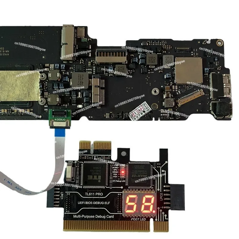 TL631 PRO Diagnostic Card Desktop Notebook PCI E Debugging LPC Testing