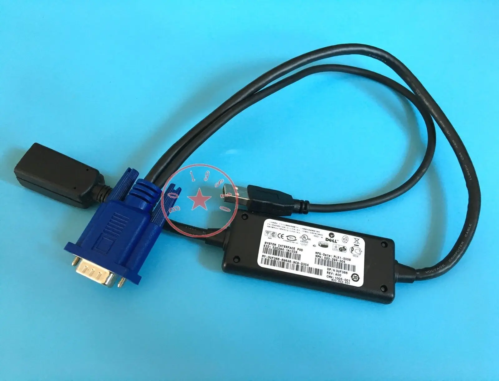 

For server USB interface POD KVM cable KVM cable with cable 0UF366 UF366