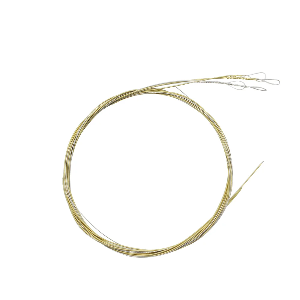 4 Pcs Banjo Strings BJ10 Premium Coated Steel Plain String Coated Steel Alloy Wound String Banjo Instrument Accessories & Parts