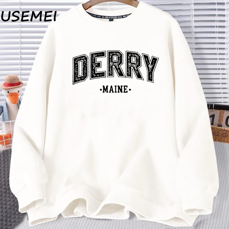 Stephen King Hoodie Derry Sweatshirt The Loser's Club Sweatshirts Women Men Harajuku Spring Autumn Hoodies Streetwear