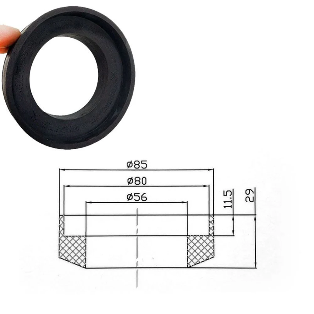 Brand New Fixing Set Split Tank Toilet Accessories 1Sets Foam For Fastening Installation Pad Plastic And Rubber