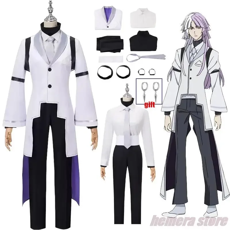 ss23 أنيمي زي بونغو تأثيري سيجما خندق موحدة بدلة الضالة هالوين حفلة عيد الميلاد الزي للرجال النساء تفعل