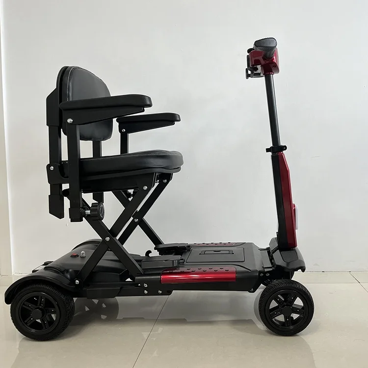 

Безопасный низкоскоростной электрический самокат для пожилых людей, складной легкий вес