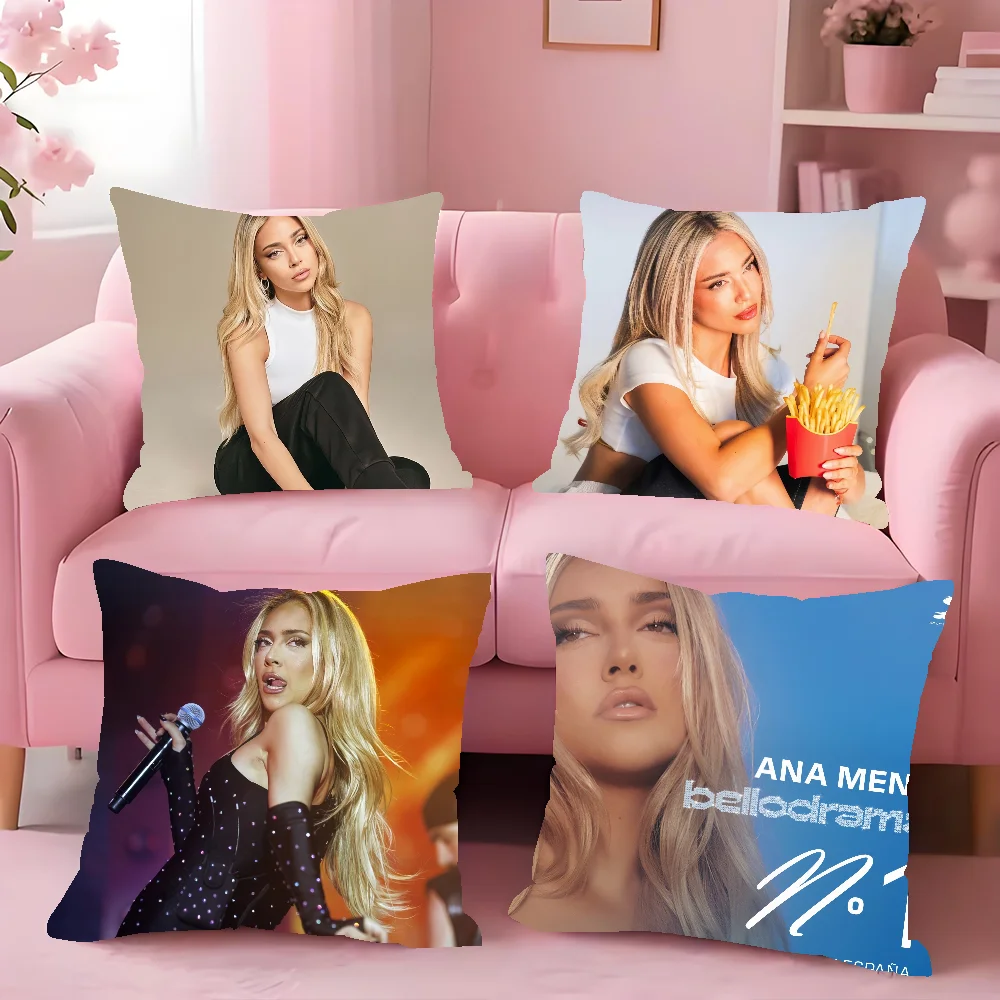 

A-Ana M-Mena Singer Bellodrama Pillow Case Cover Square Sofa with Pillow Case for Home Use