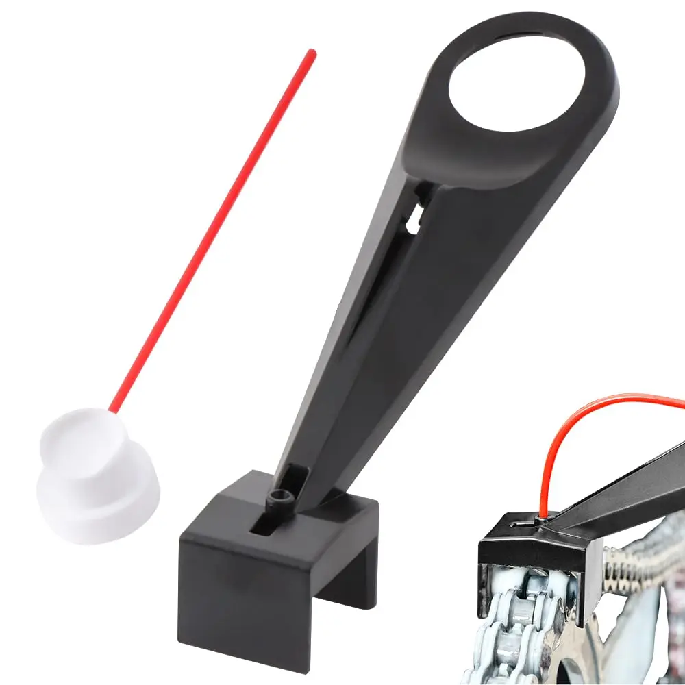 

Motorcycle Chain Oiler Spray Gear Mess-Free Chain Wax Chain Cleaner Attachment Motorcycle Chain Lube Oiler Tool for Motorcycle