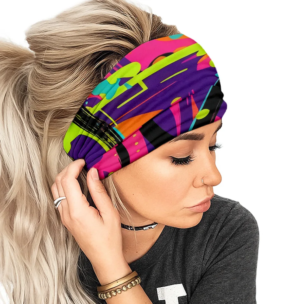 

0328 women's lace headband - modern, elegant, and sporty. perfect for yoga, fitness, running, and everyday wear. one piece