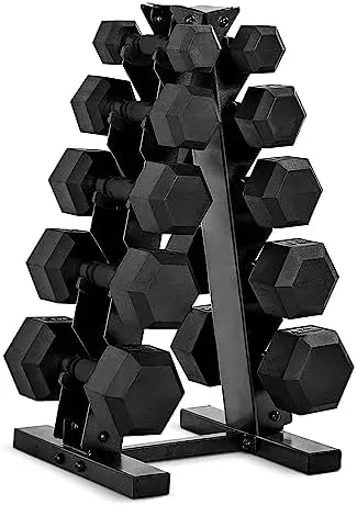 

Dumbbell Set with Rack | Multiple Options in 150lbs and 210lbs