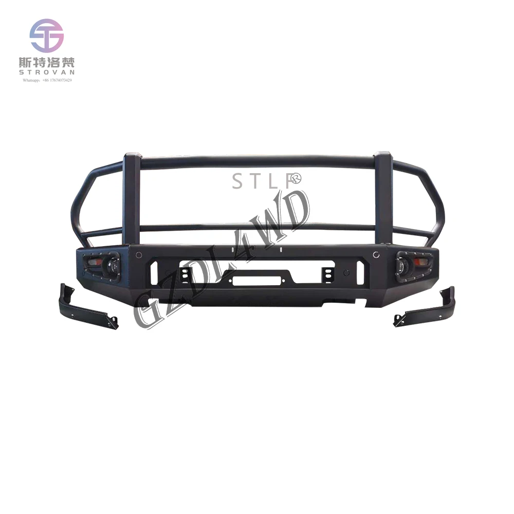 

4X4 Modified Front Anti-collision Winch Bumper Steel Full Loop Bull Bar for 4th GEN Ram 1500 Pickup 2011- Truck Parts