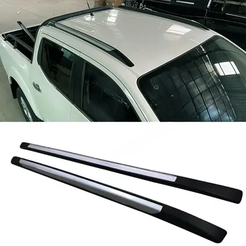 Toyota Hilux Revo 2015-2021 용 탑 루프 레일 하이 퀄리티 액세서리, 알루미늄 픽업 루프 랙 나사 고정