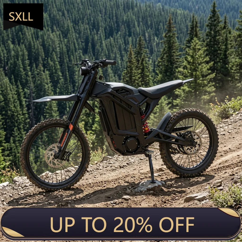 SXLL Professional 3000W/4000W Electric Bicycle Fat Tire 72V Lithium Battery Adult Aluminum Alloy Frame 24in Wheels Moped