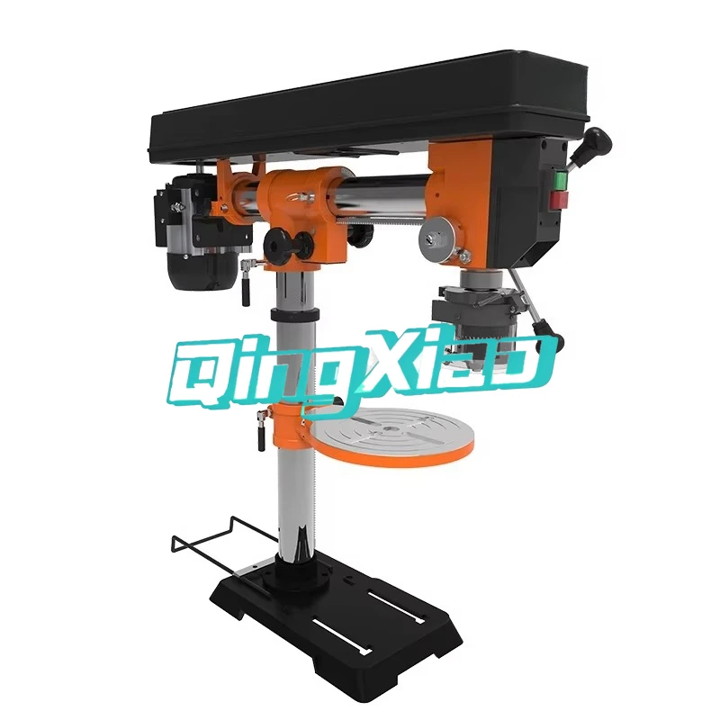 Benchtop Radial Drill Press Speed Adjustable Angle Stationary Structure High Efficiency Professional Drilling Machine Equipments