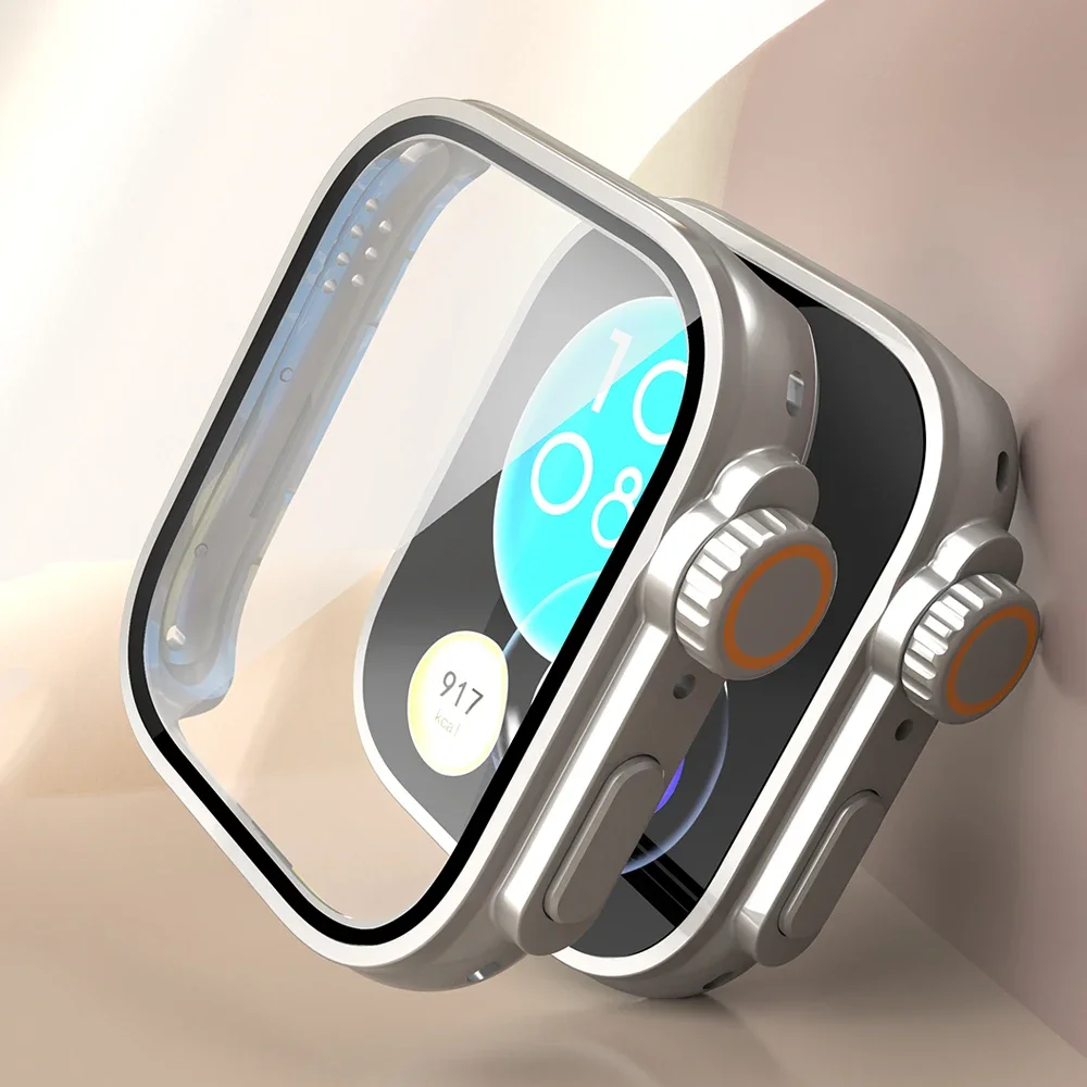 Чехол класса + ПК для Huawei Watch Fit 3, аксессуары, обновление до ultra 2, универсальный защитный экран от царапин для huawei fit3