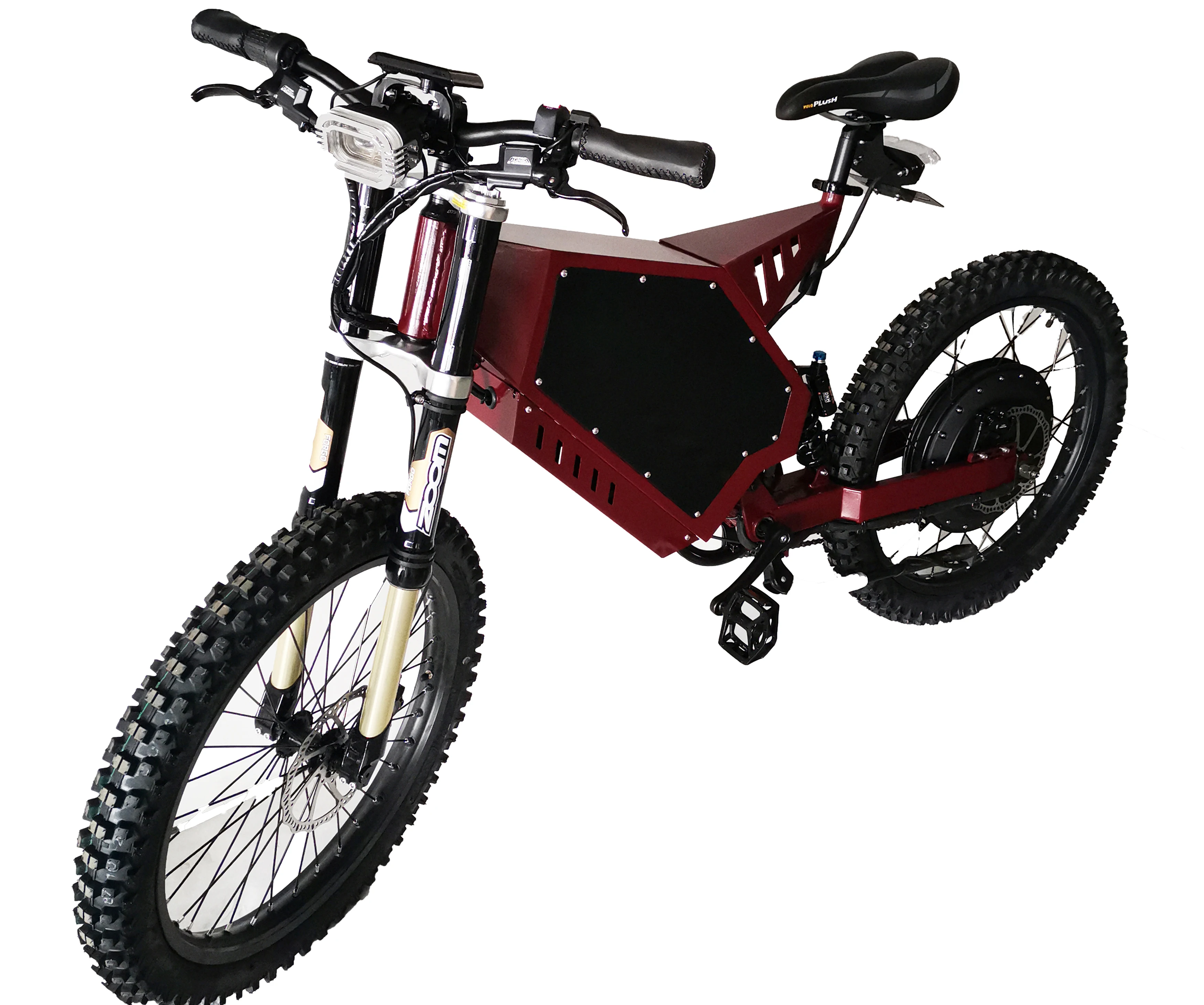 Modification full suspension 18 inch 15000w motorcycle wheel  enduro e bike mountain electric bike