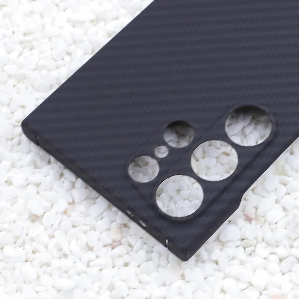 

Арамидный чехол из углеродного волокна для Samsung Galaxy S22 Ultra, ультратонкий защитный чехол из углеродного волокна, устойчивый к падению