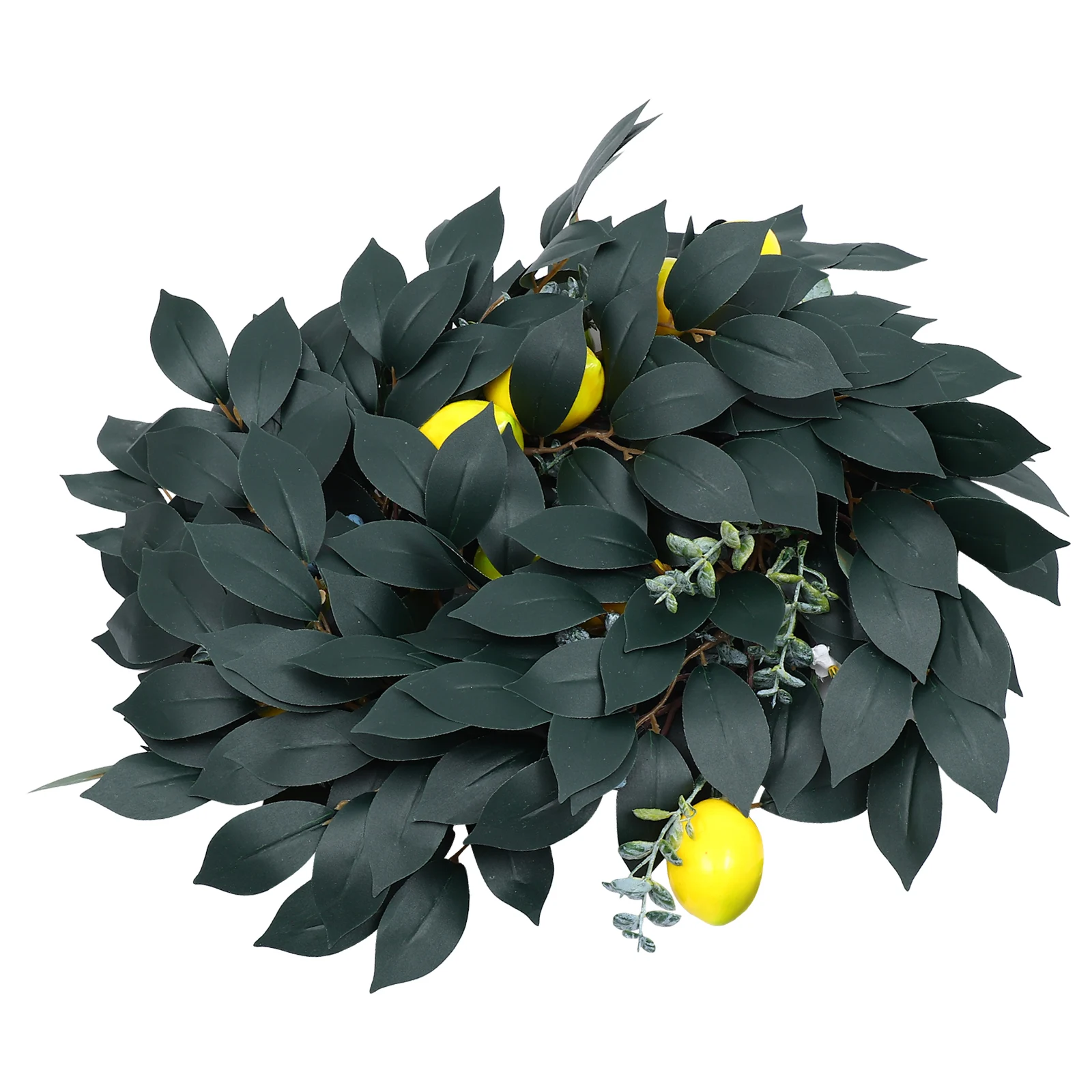

Silk Flower Simulation Plant Rattan nament Wall Hanging Home Decoration Party Lemon Cane Adornment Room Yard Garden Holiday