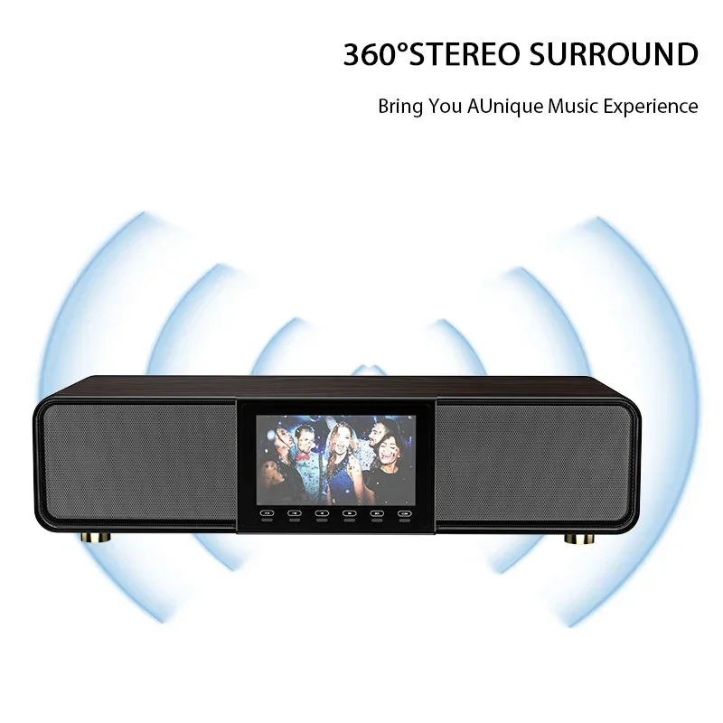 home theater Karaoke sound system bluetooth speaker android mp4 video player sounds bar 1200W Soundbar with subwoofer for tv