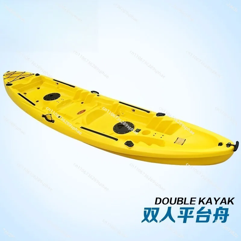 Double Travel Boat Rotomolded Kayak Single Canoe Plastic Boat